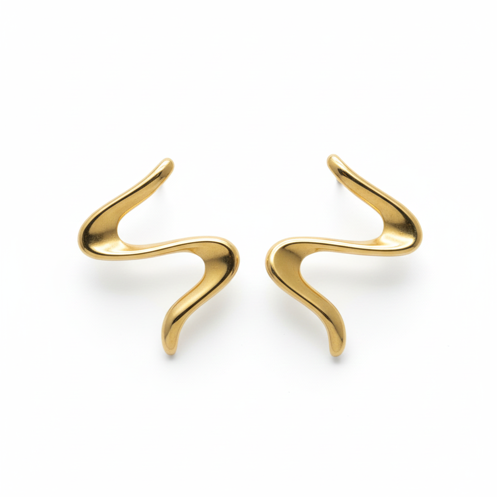 S earrings