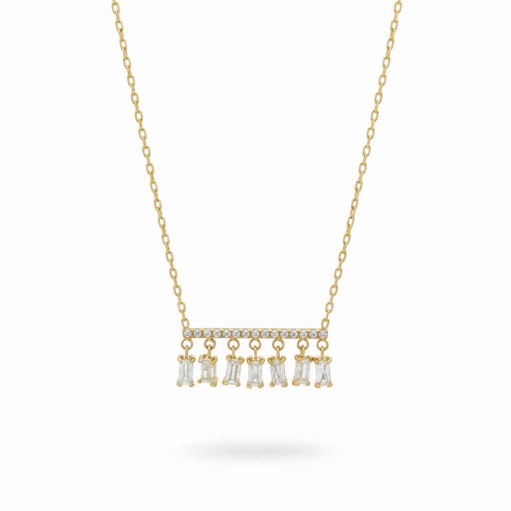 celestial shower collier