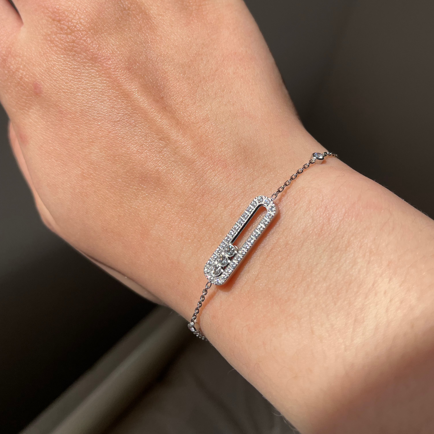 Ensemble whispers of light ( collier + gourmette)