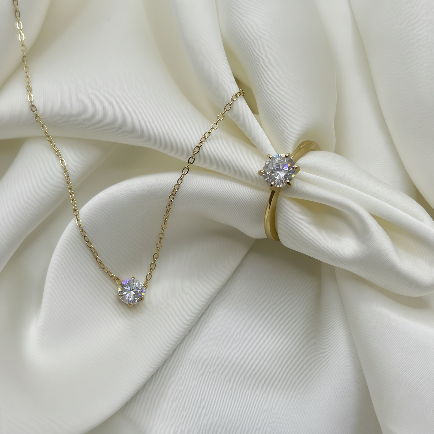 promise ensemble -- collier + bague