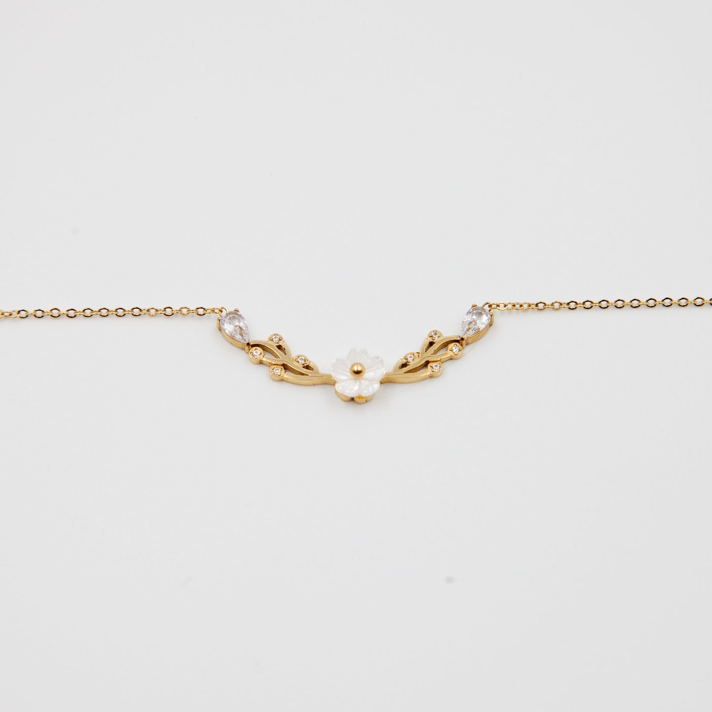 CawniFashion flower collier - CAWNIfashion