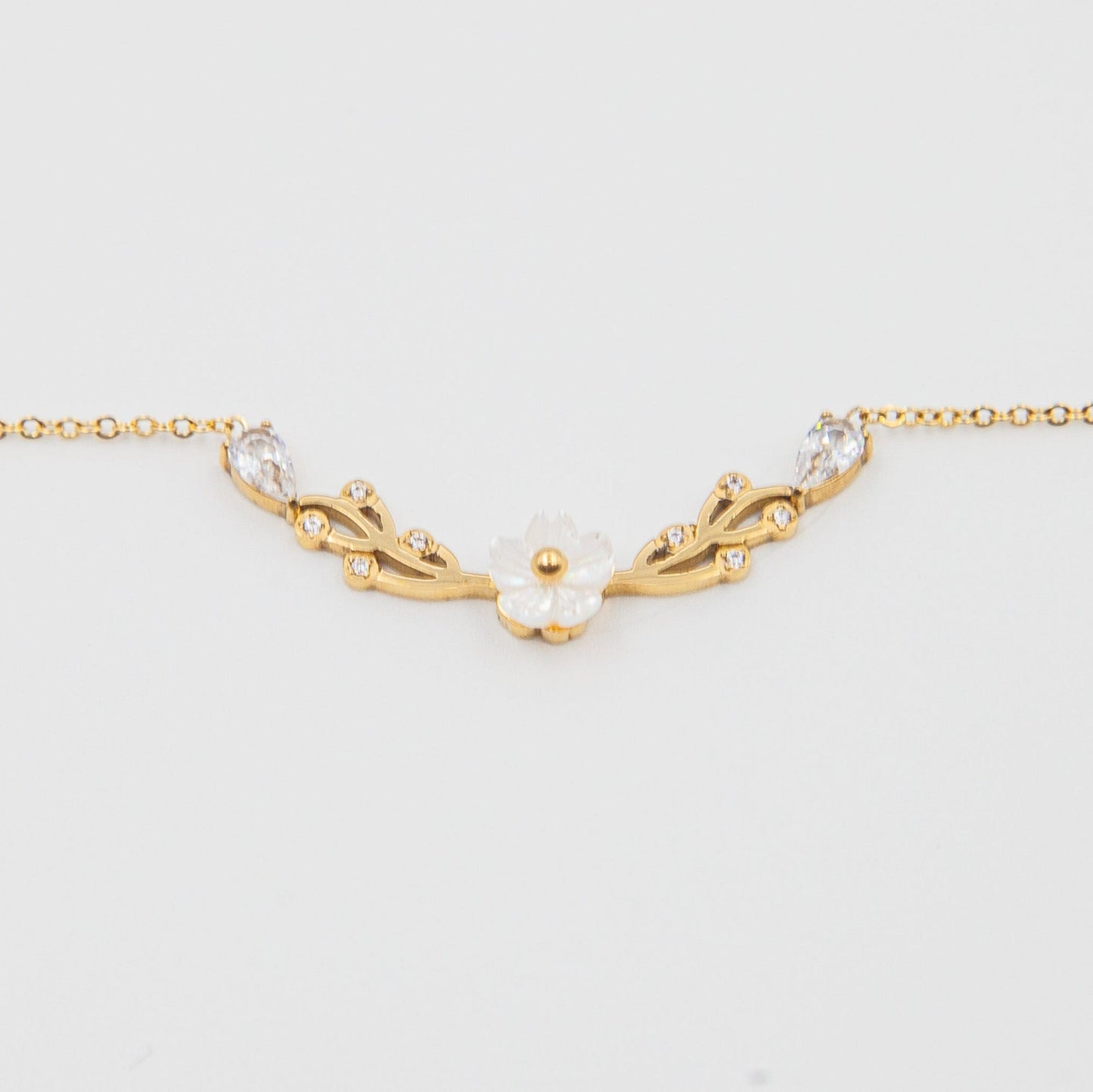 CawniFashion flower collier - CAWNIfashion