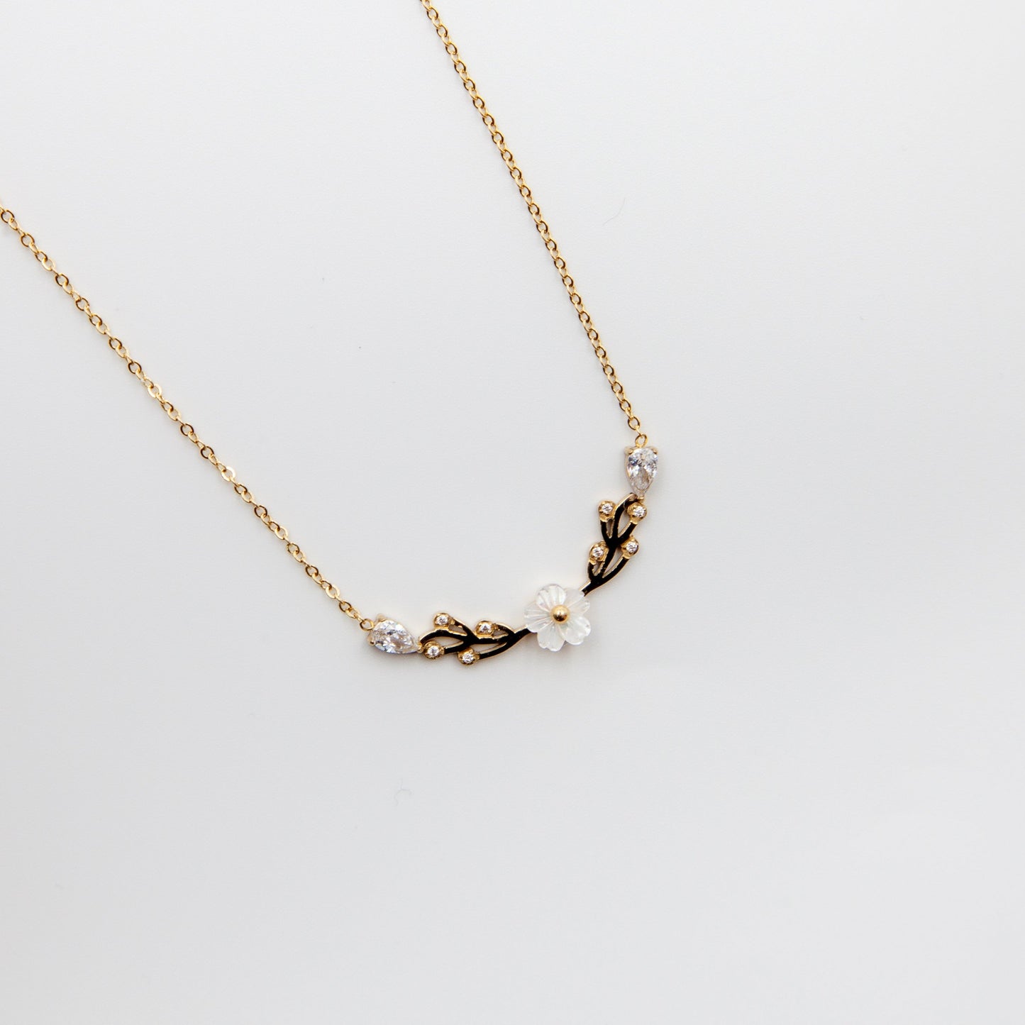 CawniFashion flower collier - CAWNIfashion