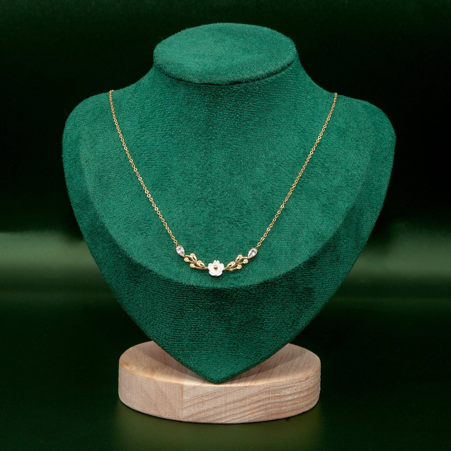 CawniFashion flower collier - CAWNIfashion