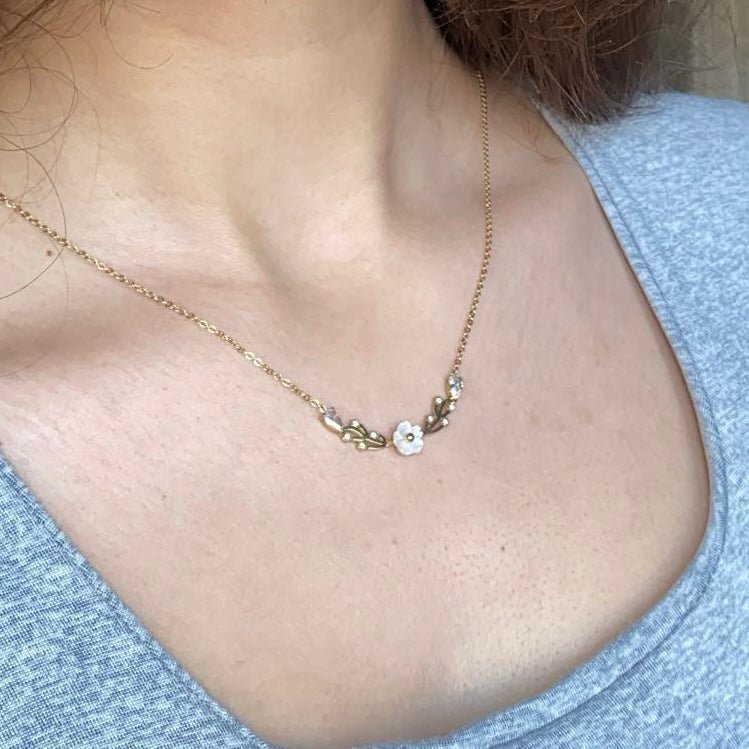 CawniFashion flower collier - CAWNIfashion