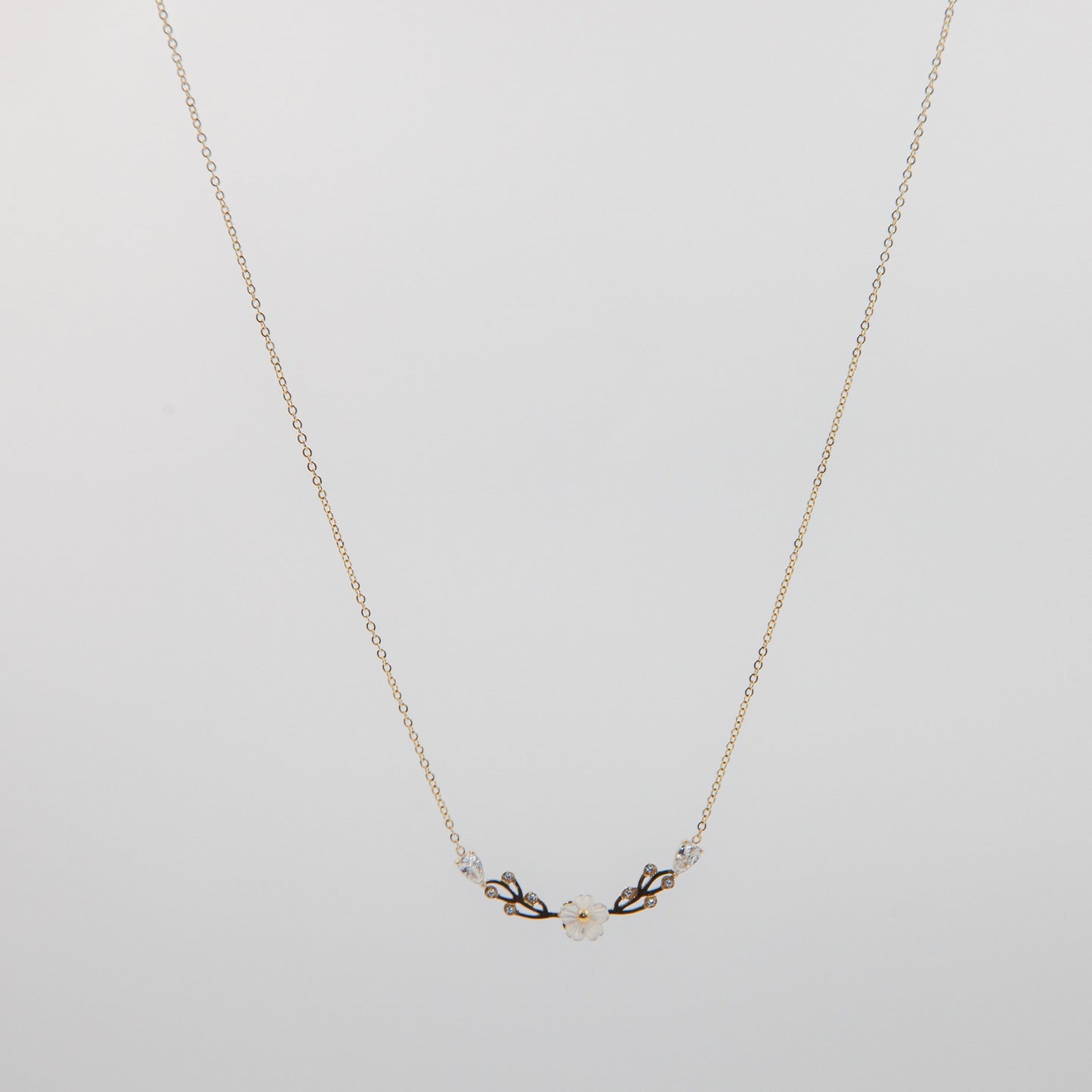 CawniFashion flower collier - CAWNIfashion