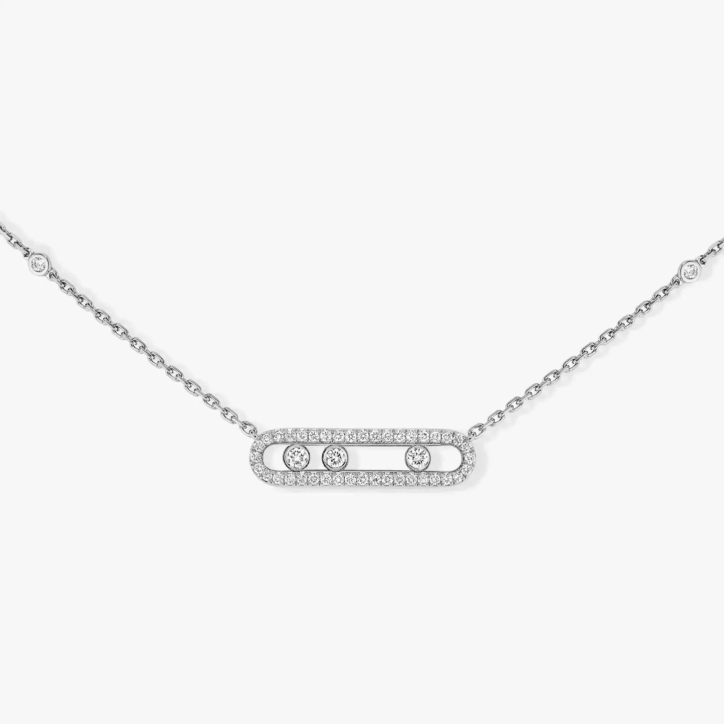 Ensemble whispers of light ( collier + gourmette) - CAWNIfashion