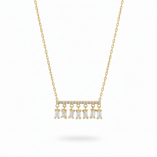 celestial shower collier