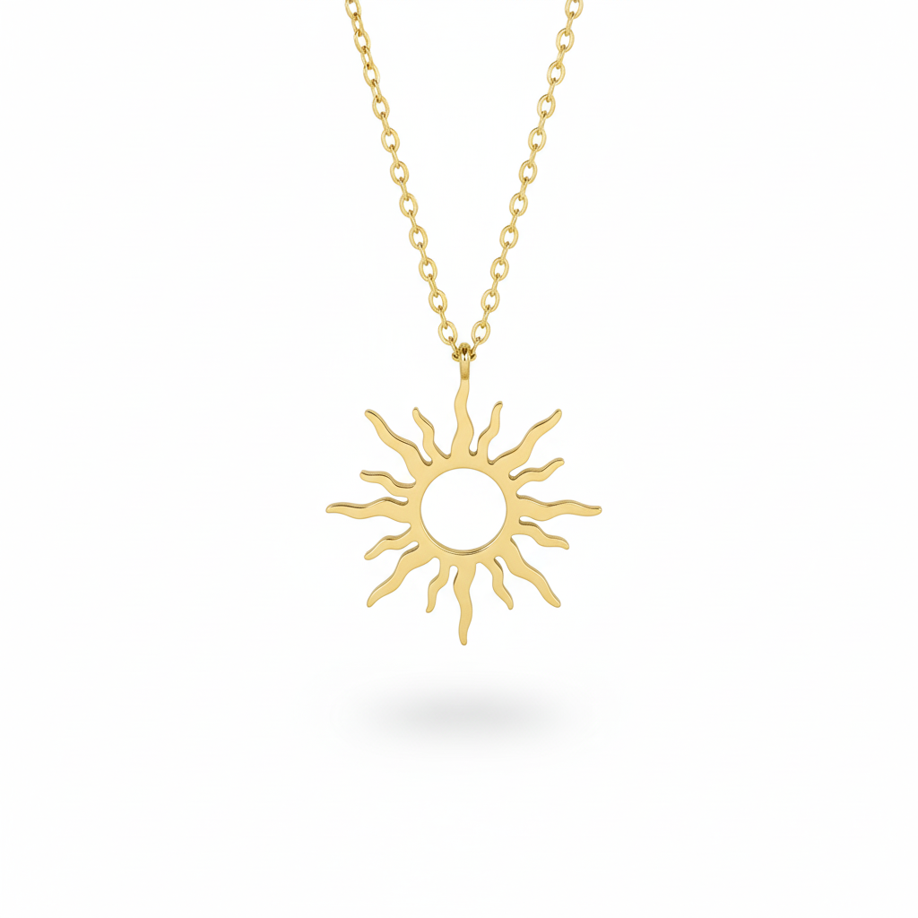 The Dancing Sun collier