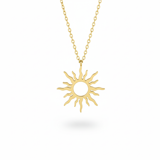 The Dancing Sun collier