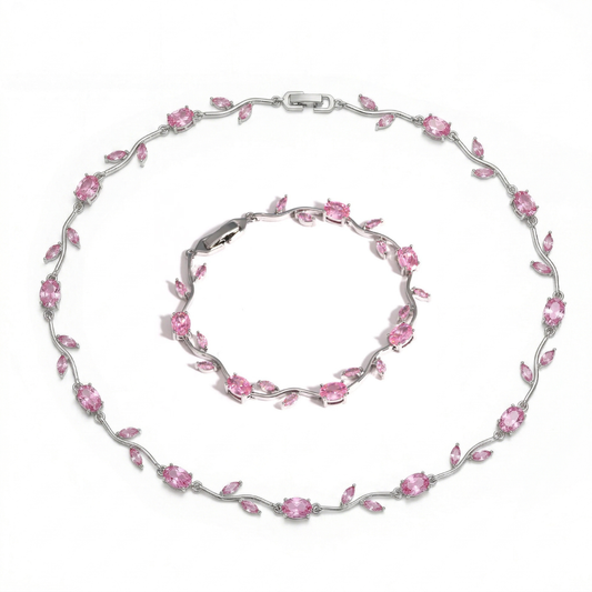 Ens tulip necklace +bracelet