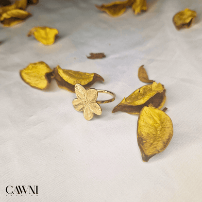 Bague Floral Aura - CAWNIfashion
