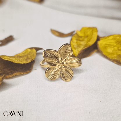 Bague Floral Aura - CAWNIfashion