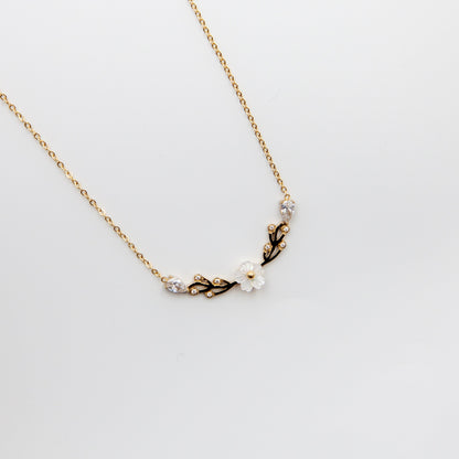 CawniFashion flower collier - CAWNIfashion