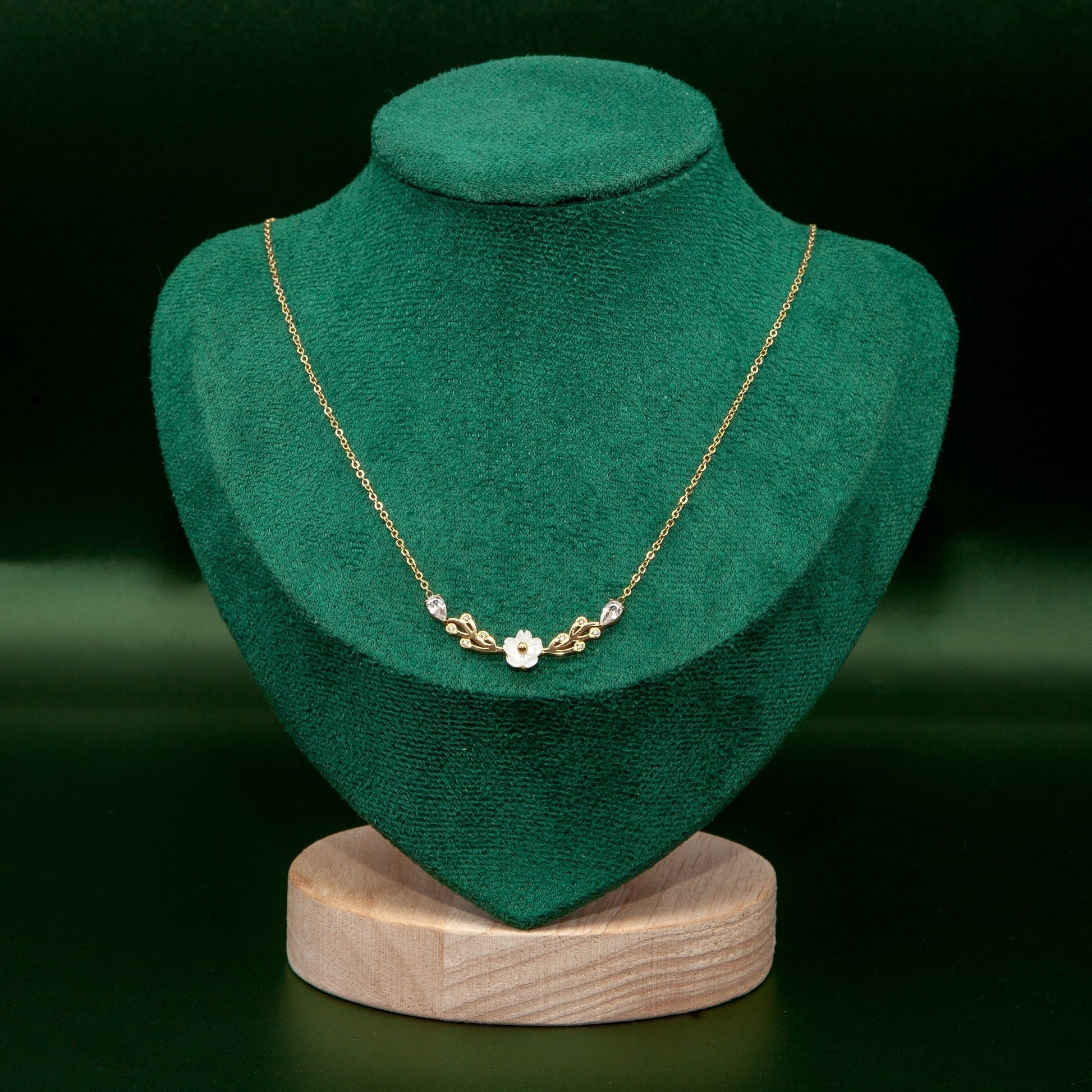 CawniFashion flower collier - CAWNIfashion