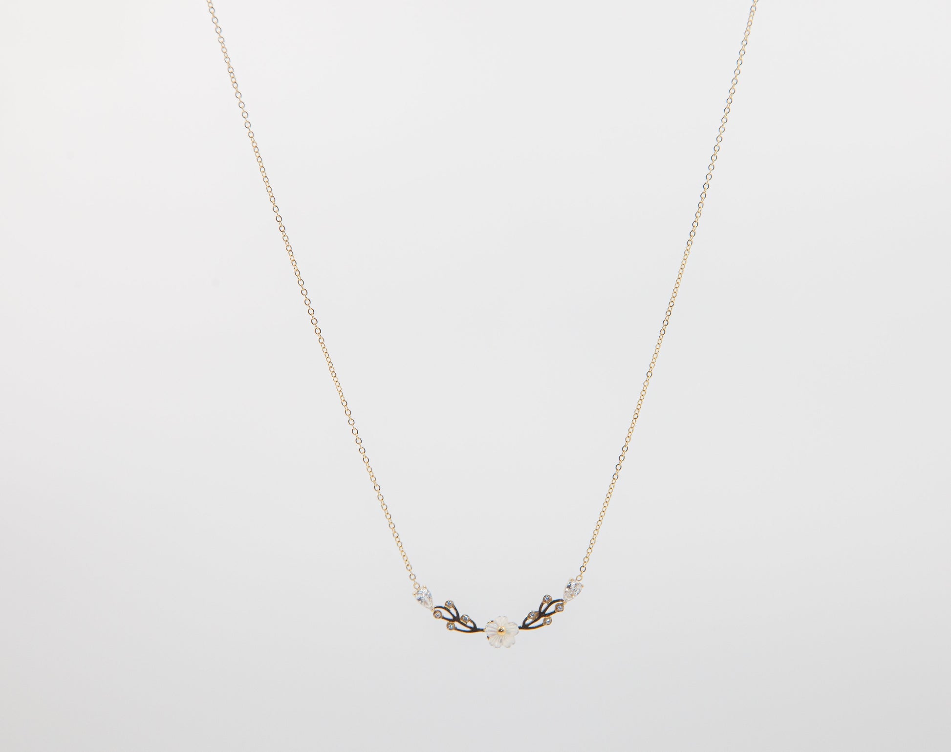 CawniFashion flower collier - CAWNIfashion