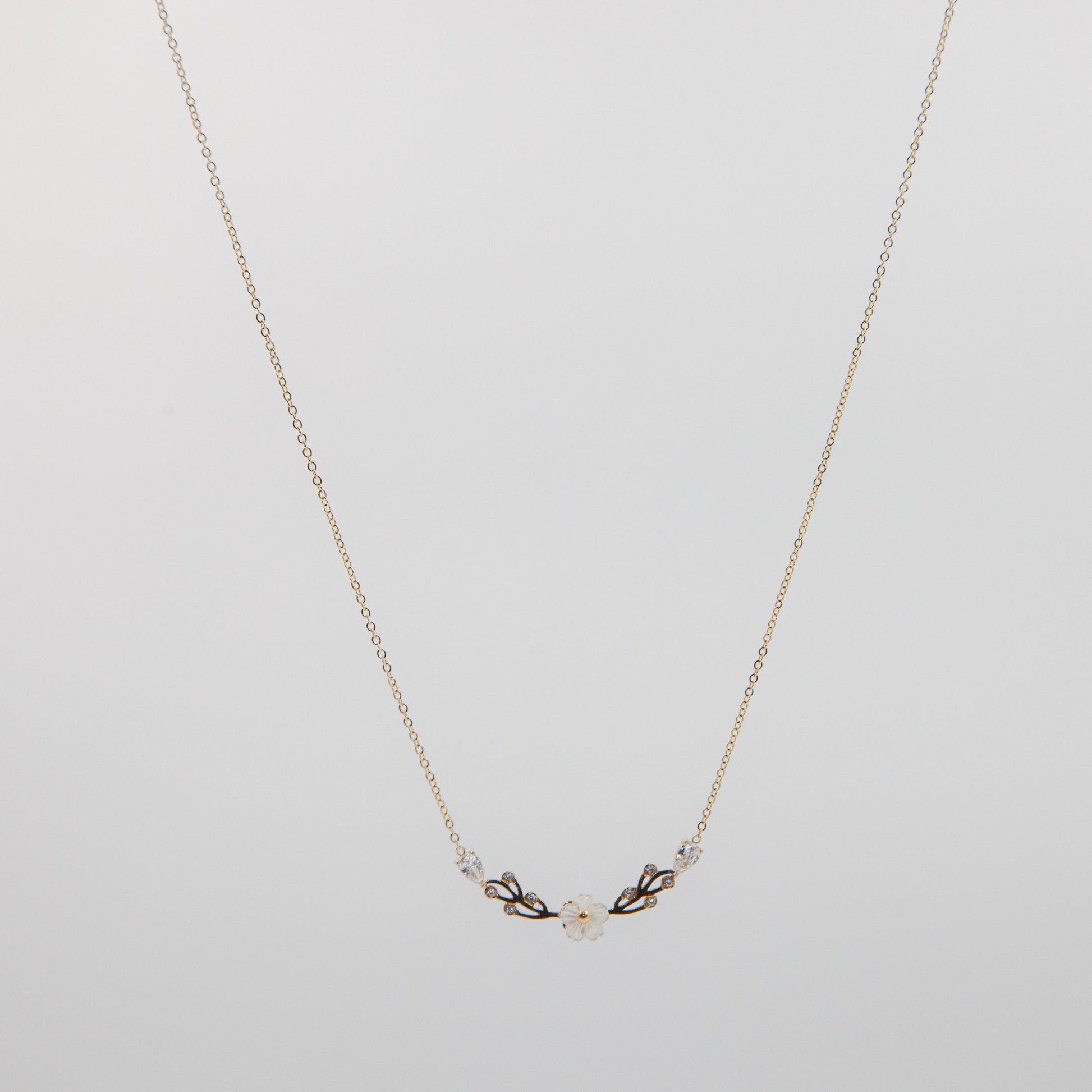 CawniFashion flower collier - CAWNIfashion