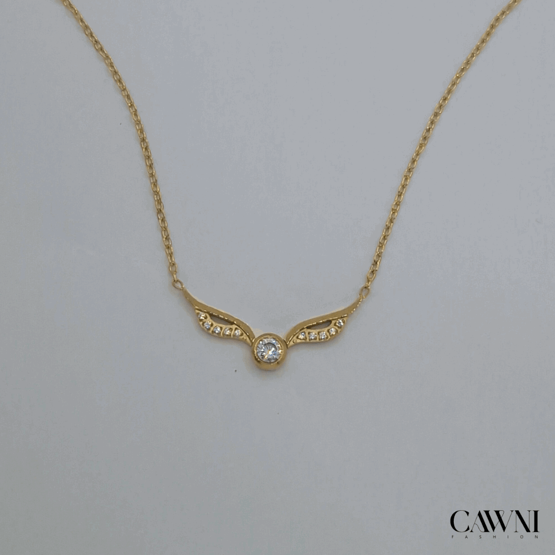 Celestial Wings Necklace - CawniFashion