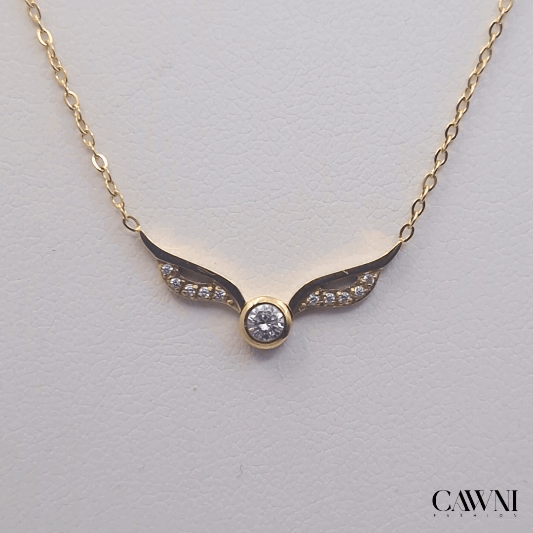 Celestial Wings Necklace - CawniFashion