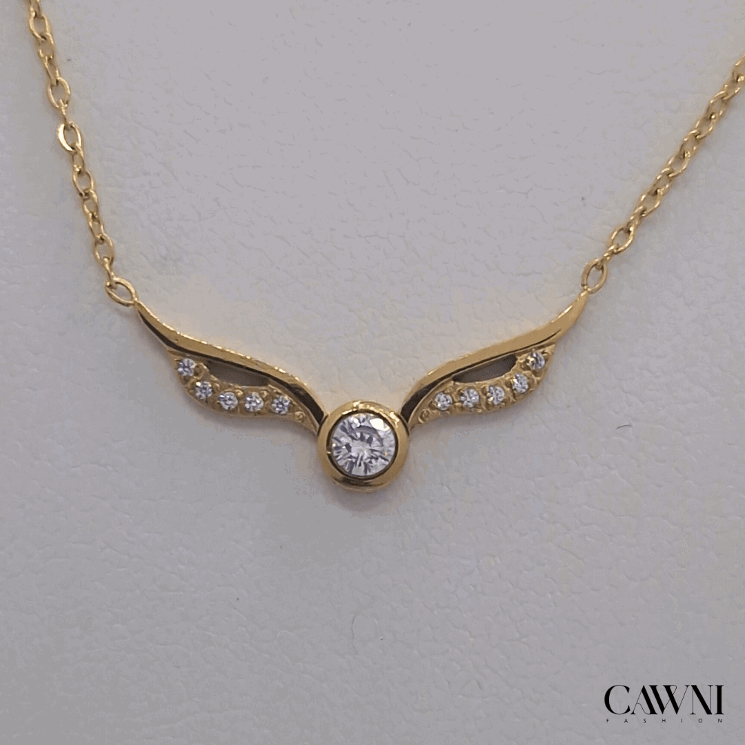 Celestial Wings Necklace - CawniFashion