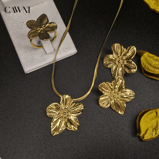Ensemble Floral Aura - CAWNIfashion