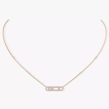 Ensemble whispers of light ( collier + gourmette) - CAWNIfashion