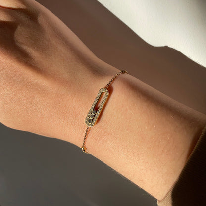 Ensemble whispers of light ( collier + gourmette) - CAWNIfashion