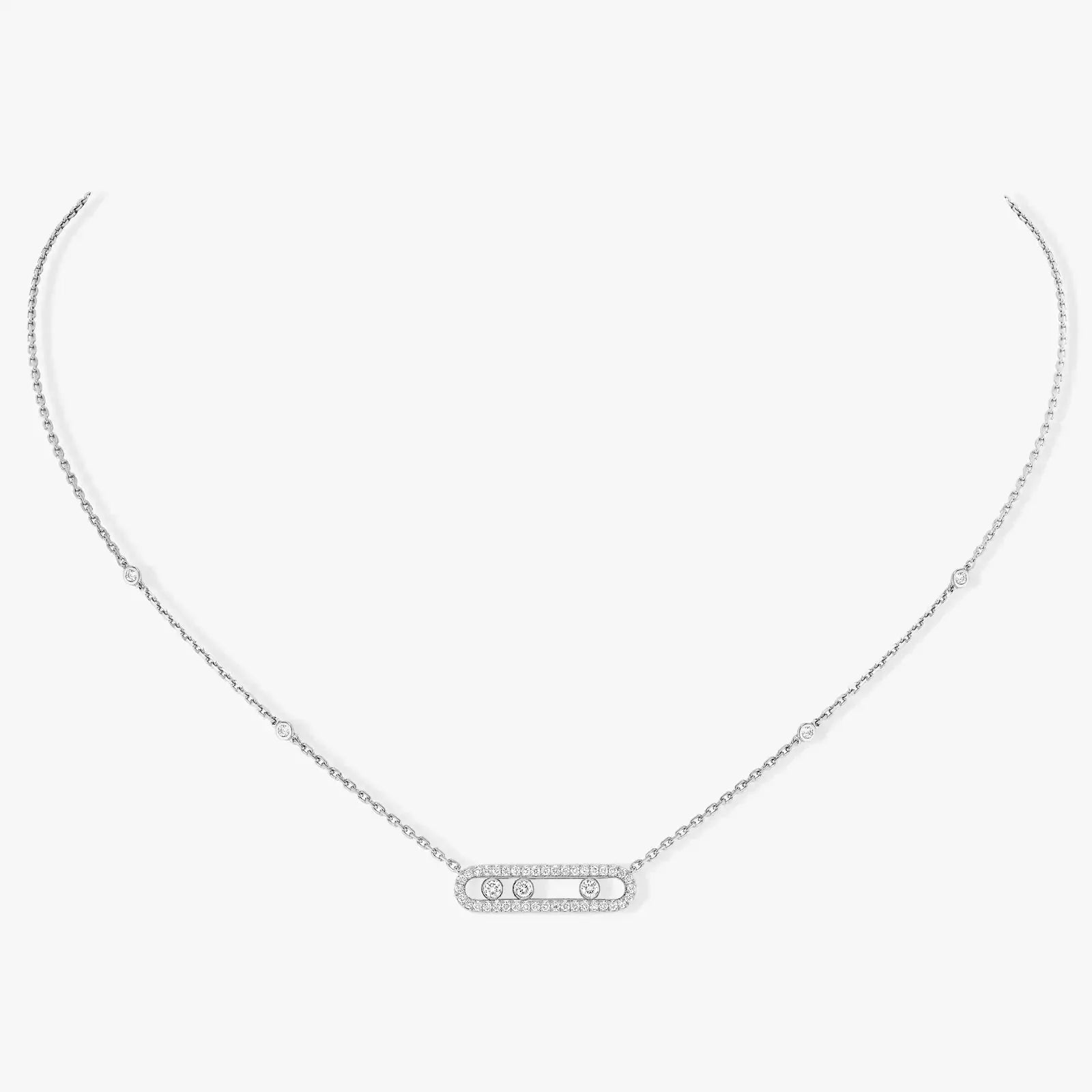 Ensemble whispers of light ( collier + gourmette) - CAWNIfashion