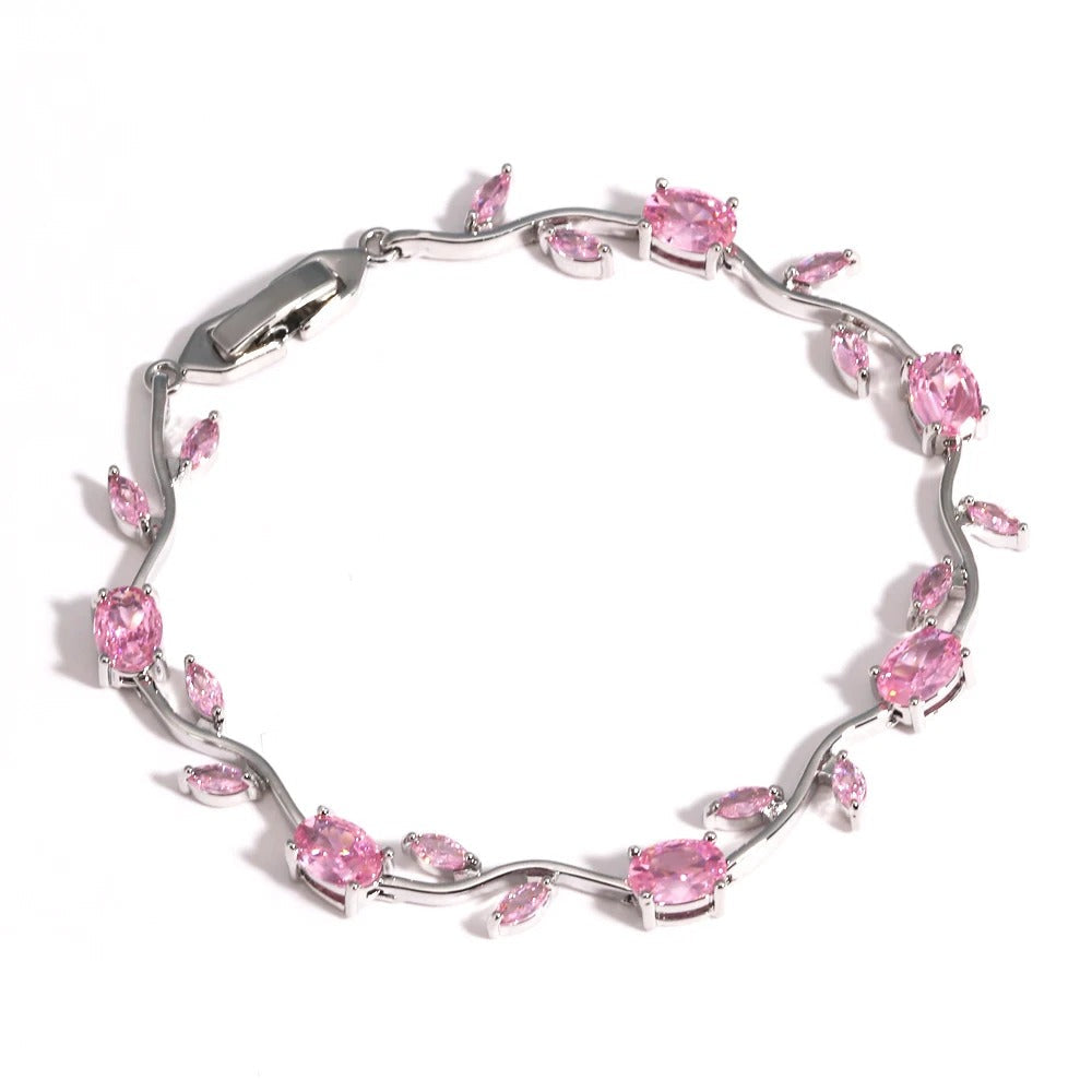 Ens tulip necklace +bracelet